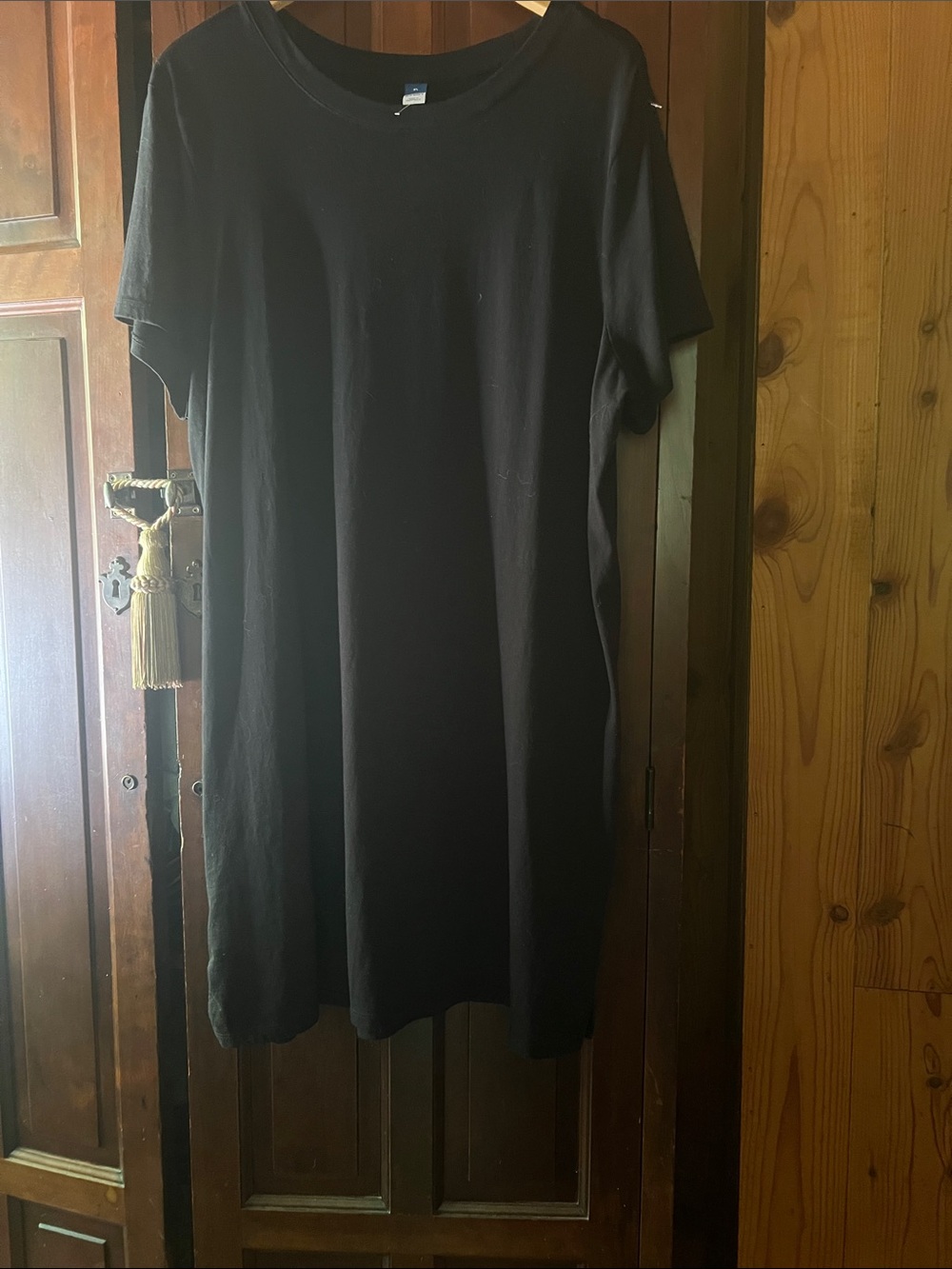 Old Navy Black T Shirt Dress Size XL